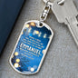 ~ Christmas - Matthew 1:23 - Keychain (v5) ~