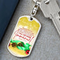 ~ Christmas - Isaiah 7:14 - Keychain (v3) ~