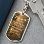 ~ Christmas - Matthew 2:10 - Keychain (v2) ~