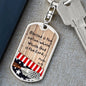 ~ Patriot - Psalm 33:12 - Keychain (v1) ~