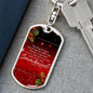 ~ Christmas - Isaiah 7:14 - Keychain (v2) ~