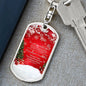 ~ Christmas - Isaiah 9:6 - Keychain (v4) ~