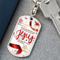 ~ Christmas - Matthew 1:21 - Keychain (v5) ~