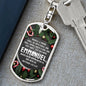 ~ Christmas - Matthew 1:23 - Keychain (v4) ~