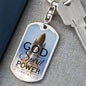 ~ Patriot - 2 Timothy 1:7 - Keychain (v1) ~