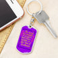 ~ Mother - Proverbs 31:28 - Keychain (v6) ~