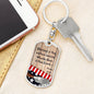 ~ Patriot - Psalm 33:12 - Keychain (v1) ~