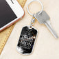 ~ Patriot - Proverbs 27:17 - Keychain (v1) ~