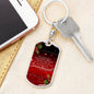 ~ Christmas - Isaiah 7:14 - Keychain (v2) ~
