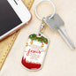 ~ Christmas - Matthew 1:21 - Keychain (v4) ~