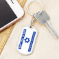~ Patriot - Psalm 33:12 - Keychain (v4) ~