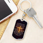 ~ Strength - 2 Peter 1:3 - Keychain (v1) ~