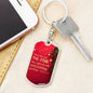 ~ Christmas - Matthew 2:10 - Keychain (v4) ~