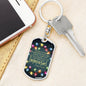 ~ Christmas - Isaiah 7:14 - Keychain (v5) ~