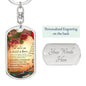 ~ Christmas - Isaiah 9:6 - Keychain (v7) ~