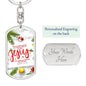 ~ Christmas - Matthew 1:21 - Keychain (v1) ~