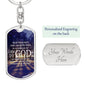 ~ Strength - Isaiah 41:10 - Keychain (v1) ~