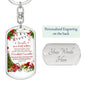 ~ Christmas - Isaiah 9:6 - Keychain (v5) ~