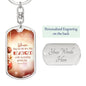 ~ Christmas - Matthew 2:10 - Keychain (v3) ~
