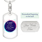 ~ Warriors - 1 Peter 5:7 - Keychain (v2) ~