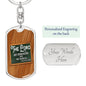 ~ Warriors - Psalm 28:7 - Keychain (v2) ~