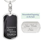 ~ Husband - Ephesians 5:25 - Keychain (v6) ~