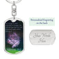 ~ Angels - Hebrews 13:2 - Keychain (v4) ~