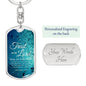 ~ Guidance - Proverbs 3:5-6 - Keychain (v4) ~