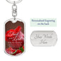 ~ Guidance - Proverbs 3:5-6 - Keychain (v5) ~