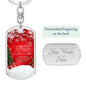 ~ Christmas - Isaiah 9:6 - Keychain (v4) ~