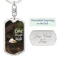 ~ Warriors - Psalm 28:7 - Keychain (v4) ~