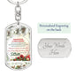 ~ Christmas - Isaiah 9:6 - Keychain (v8) ~