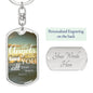 ~ Angels - Psalm 91:11 - Keychain (v2) ~
