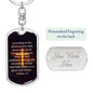 ~ Strength - 2 Peter 1:3 - Keychain (v1) ~