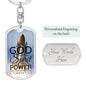 ~ Patriot - 2 Timothy 1:7 - Keychain (v1) ~