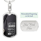 ~ Strength - Hebrews 4:16 - Keychain (v3) ~
