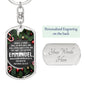 ~ Christmas - Matthew 1:23 - Keychain (v4) ~