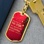 ~ Christmas - Matthew 2:10 - Keychain (v4) ~