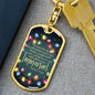 ~ Christmas - Isaiah 7:14 - Keychain (v5) ~