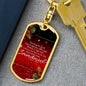 ~ Christmas - Isaiah 7:14 - Keychain (v2) ~