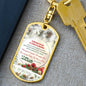 ~ Christmas - Isaiah 9:6 - Keychain (v8) ~