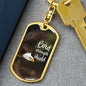 ~ Warriors - Psalm 28:7 - Keychain (v4) ~
