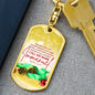 ~ Christmas - Isaiah 7:14 - Keychain (v3) ~