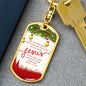 ~ Christmas - Matthew 1:21 - Keychain (v4) ~