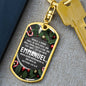 ~ Christmas - Matthew 1:23 - Keychain (v4) ~