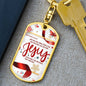 ~ Christmas - Matthew 1:21 - Keychain (v5) ~