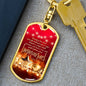 ~ Christmas - Isaiah 7:14 - Keychain (v4) ~