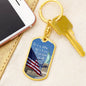 ~ Patriot - Psalm 118:5 - Keychain (v1) ~
