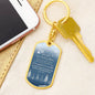 ~ Christmas - Isaiah 9:6 - Keychain (v9) ~