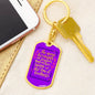 ~ Mother - Proverbs 31:28 - Keychain (v6) ~